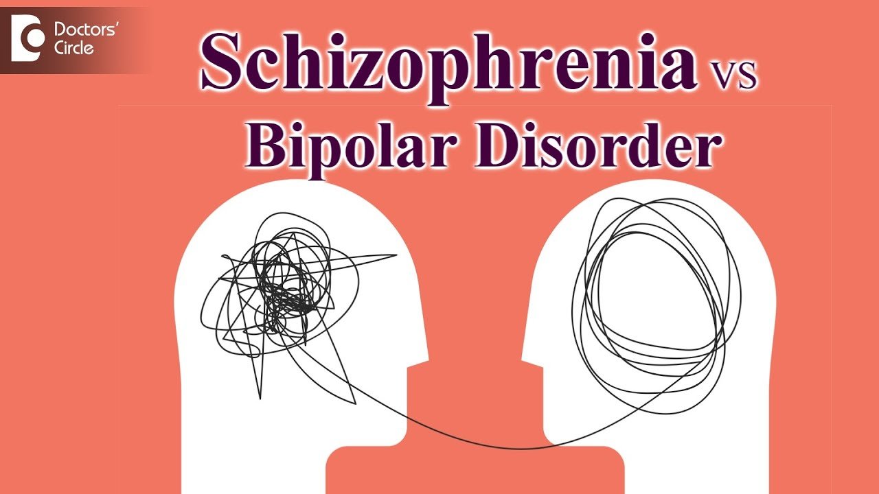 whats the difference between bipolar disorder and schizophrenia